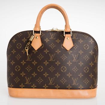 LOUIS VUITTON Monogram Canvas Alma Handbag.