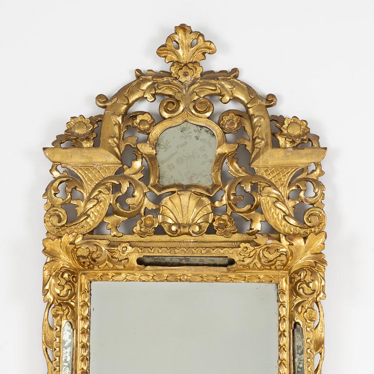 Spegel, Sydtyskland, tidigt 1700-tal, Barock.
