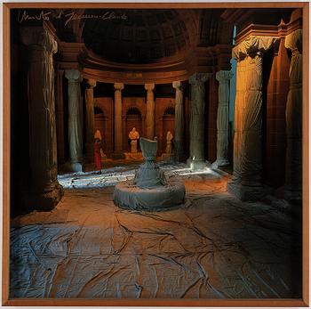 Christo & Jeanne-Claude · CHRISTO & JEANNE-CLAUDE, offset, signerad.