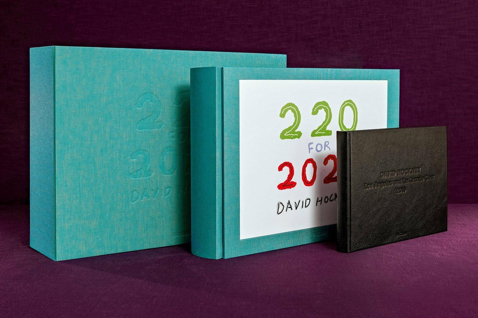 David Hockney, book "220 for 2020" - A Year in Normandy with David Hockney.