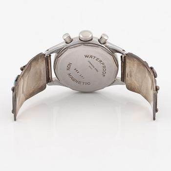 Lorton, chronograph, wristwatch, 36 mm.
