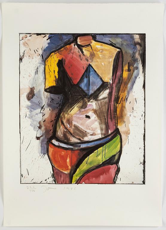 Jim Dine, offset, 1985, signerad och numrerad 226/400.