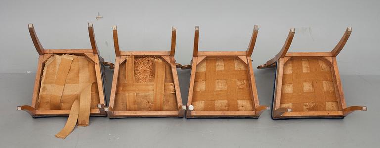 STOLAR, 4 st, Karl Johansstil, 1900-talets första hälft.