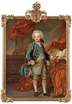 336. Lorens Pasch d y Attributed to, Gustav III as child.