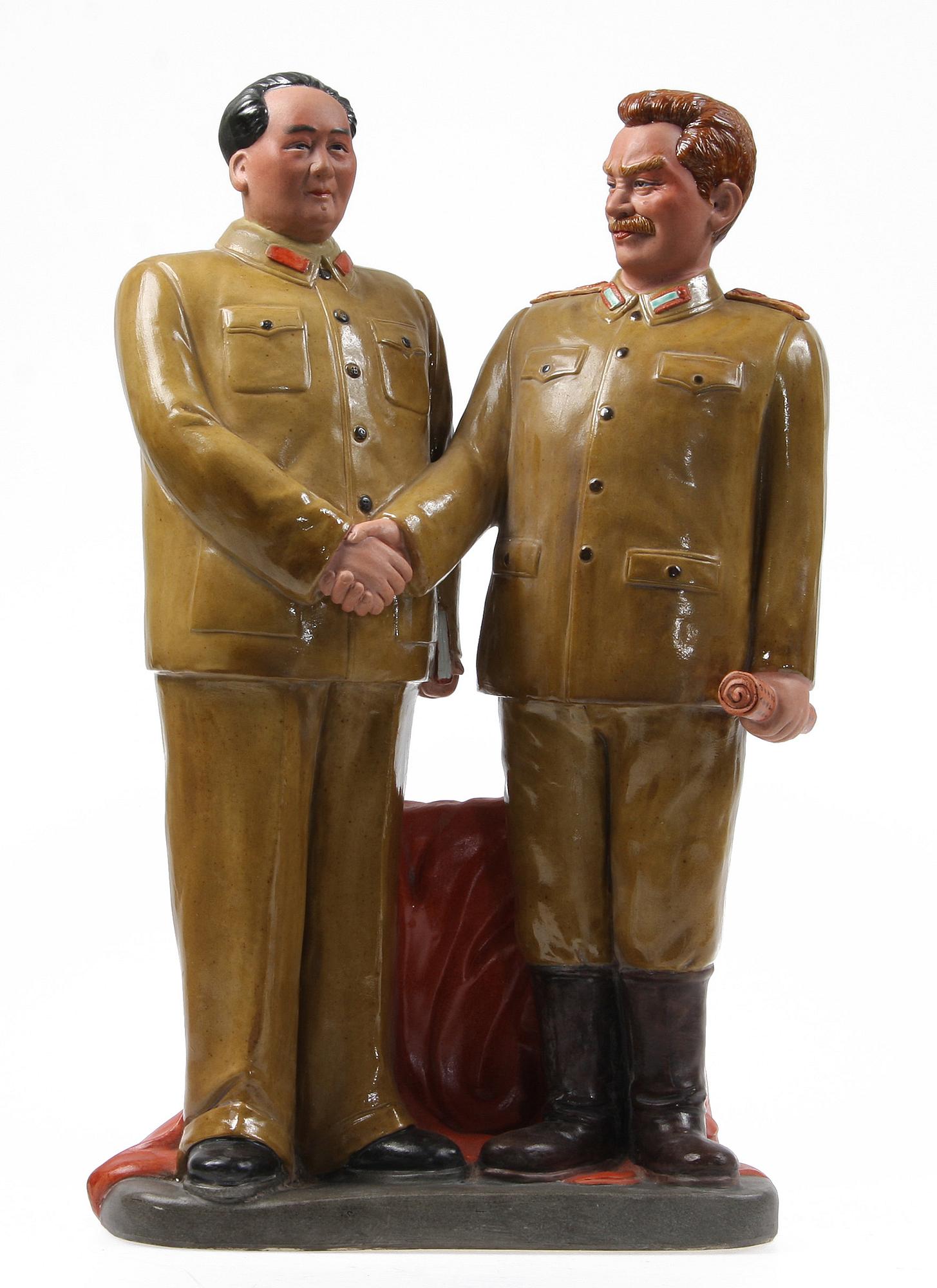 SKULPTUR, porslin, Kina, 1900-tal.