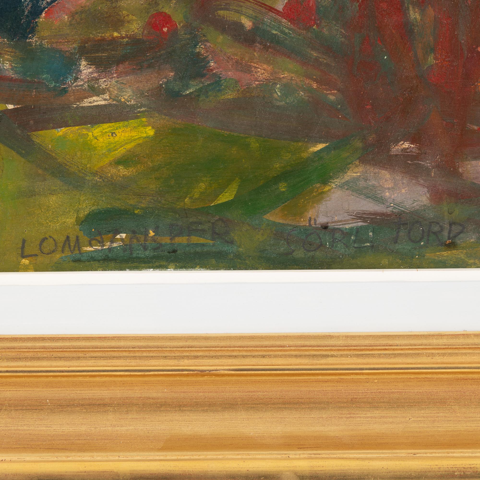 Erling Ärlingsson, oil on panel, signed E.Ä.