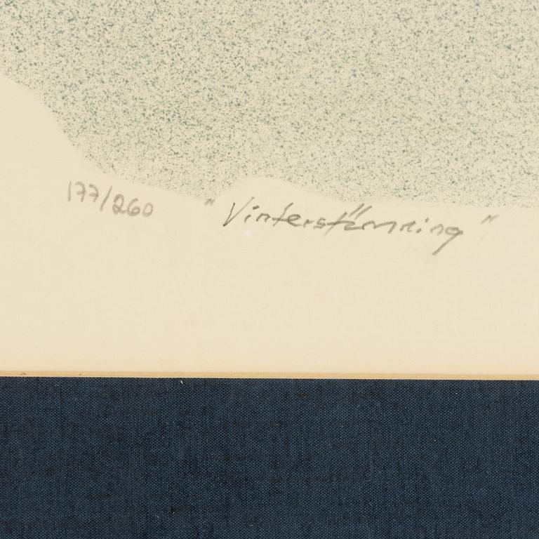 Roland Svensson, "Vinterstämning", "Snö och is".