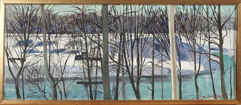 SVEN LJUNGBERG, olja på duk, sign.