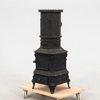 Fireplace, circa 1900 cast iron.