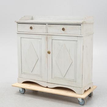 A Gustavian Style Cabinet, 19th century.