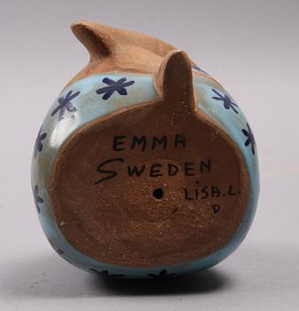 FIGURIN, stengods. Lisa Larson, "Emma".