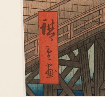 ANDO HIROSHIGE, efter, 1900-talets senare hälft.