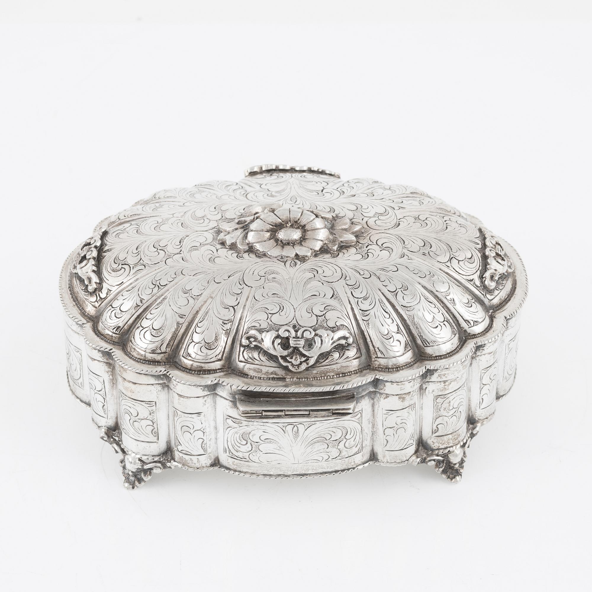 Parti silver, 8 delar.