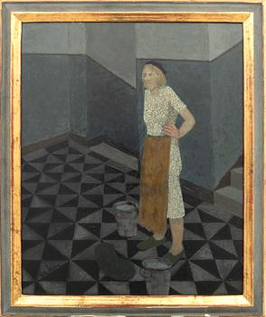 Pelle Åberg, Cleaning Woman.