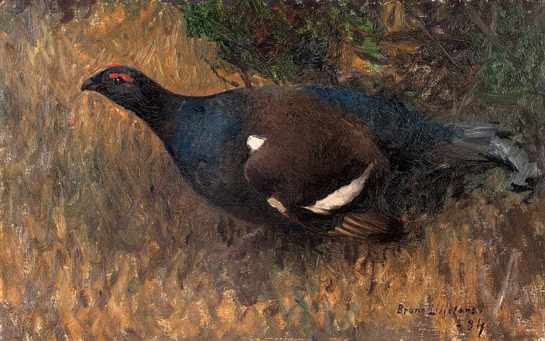 Bruno Liljefors, Black Grouse.