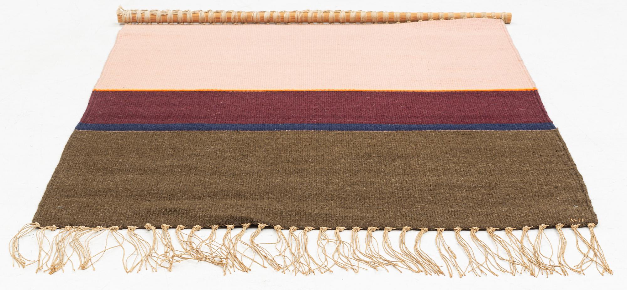 Maria Hillfon, woven monogram signed .