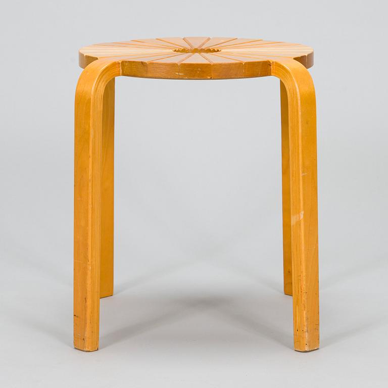 Aulis Leinonen, a 1960s 'Ananas' stool for Asko.