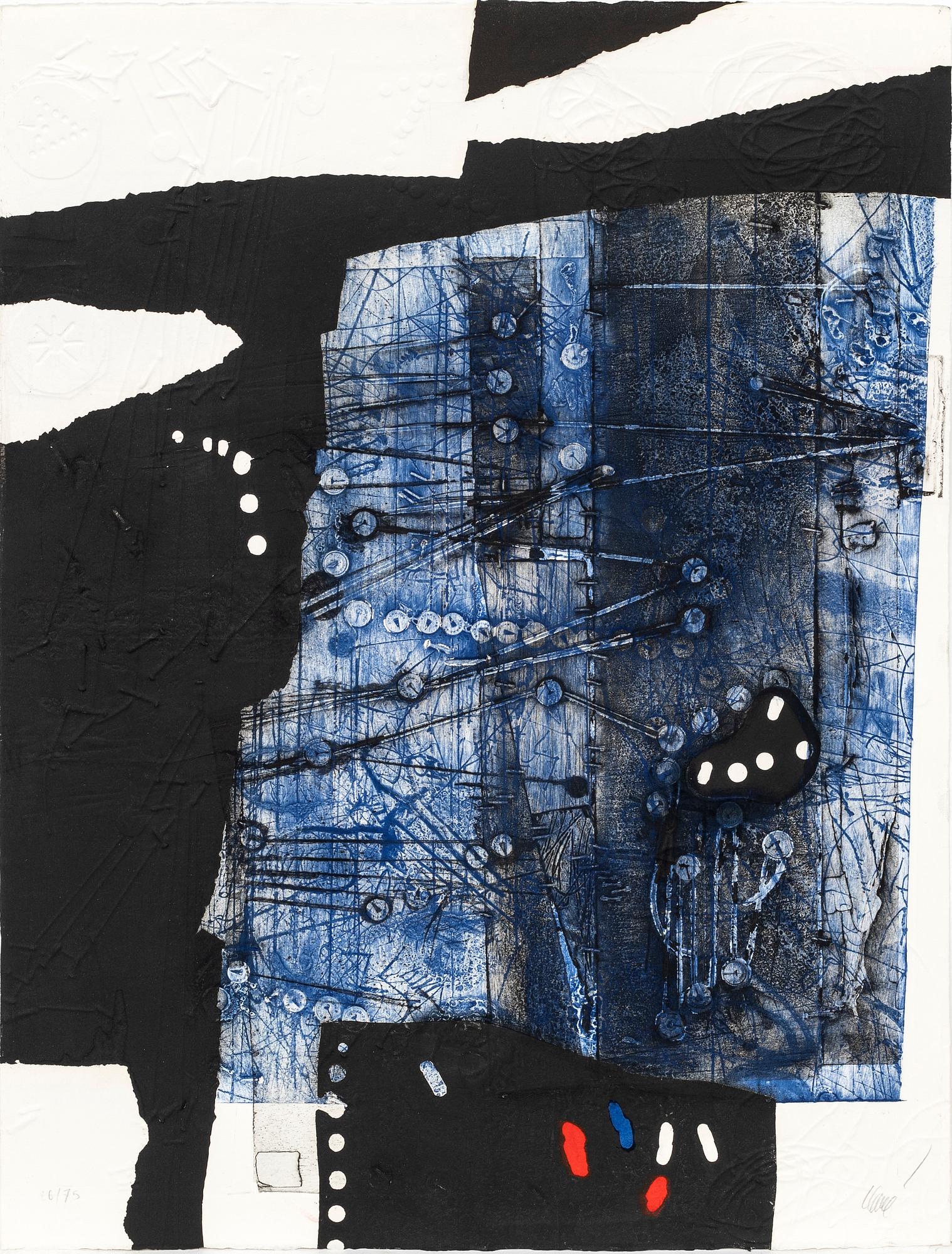 Graphic portfolio, 9 sheets, "Music Maestro Please II", 1981.