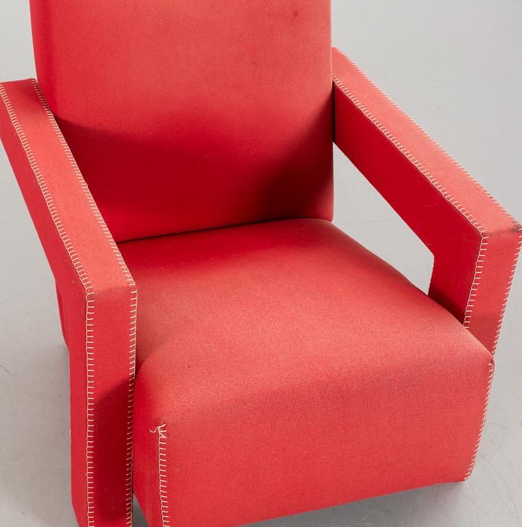 FÅTÖLJ, "Utrecht", Gerrit T. Rietveld, Cassina.