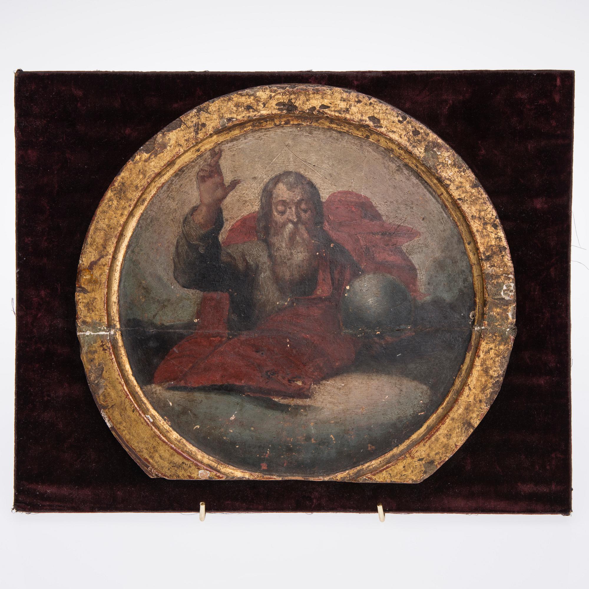 OIDENTIFIERAD KONSTNÄR, 1700-tal, olja på pannå.