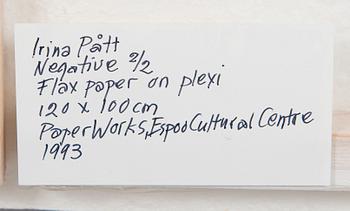 Irina Pått, "Negative".