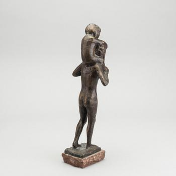 AXEL OLSSON, Skulptur, brons signerad.