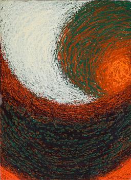 Olle Bonniér · OLLE BONNIÉR, pastell och krita på papper, sign. o dat. -89, numr. 61/125.