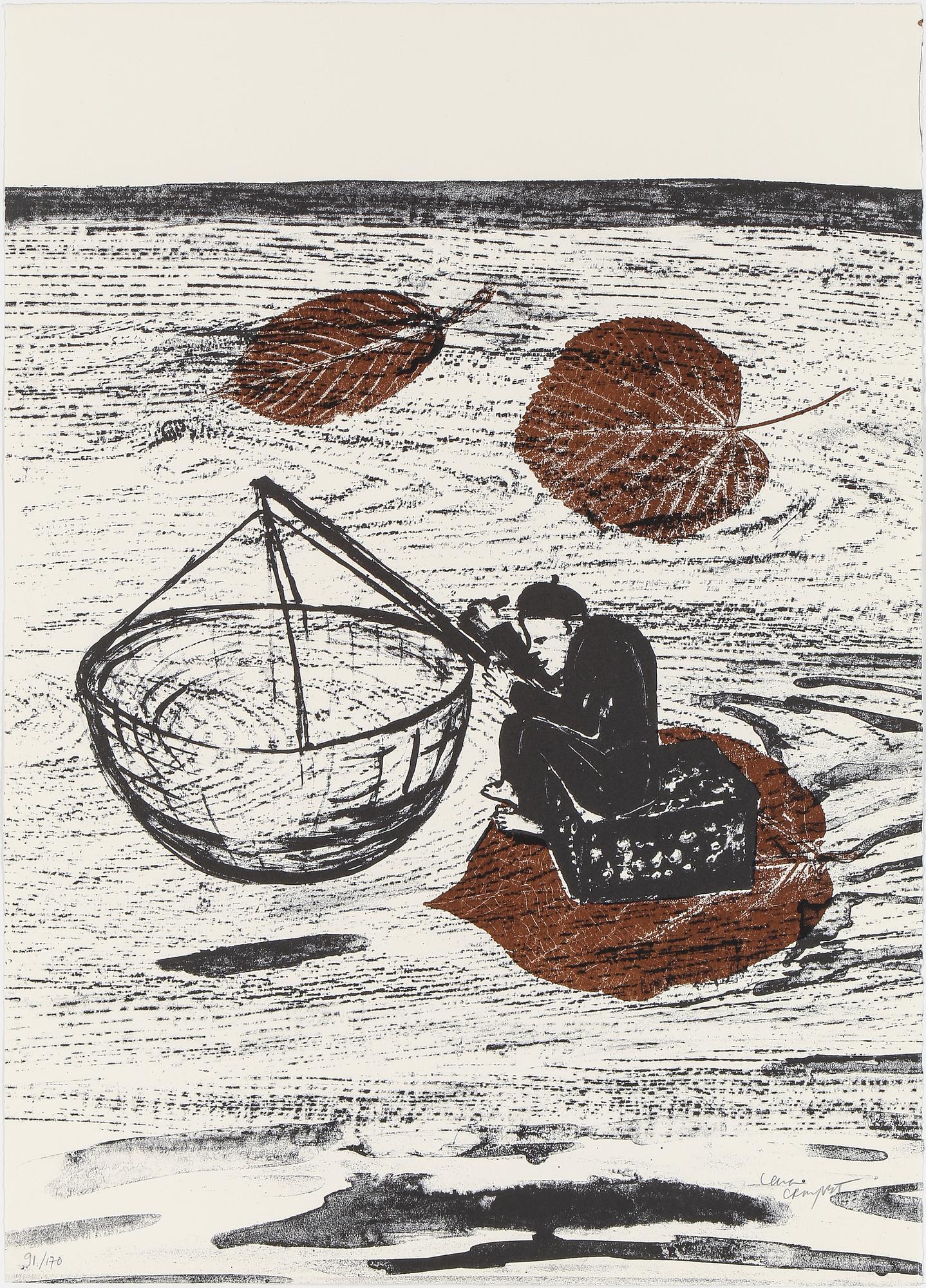 LENA CRONQVIST, litografi, signerad o numrerad 91/170.