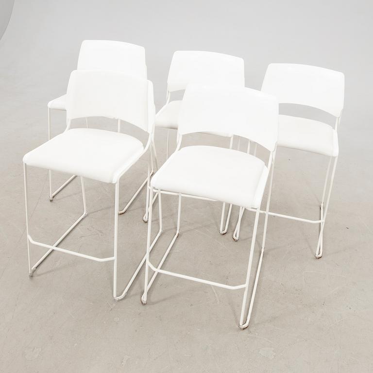 Bar stools, 5 pcs "Ados" Akaba.