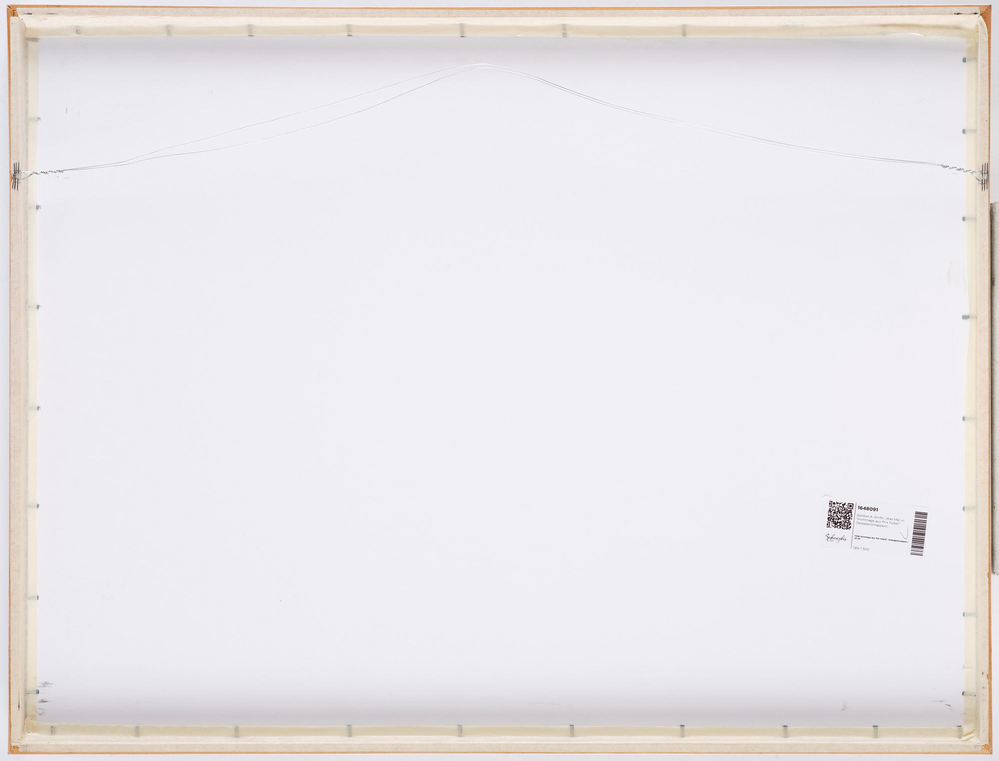 Gordon A. Smith, Untitled from: "Hommage aux Prix Nobel" (The Nobel Prize Portfolio).