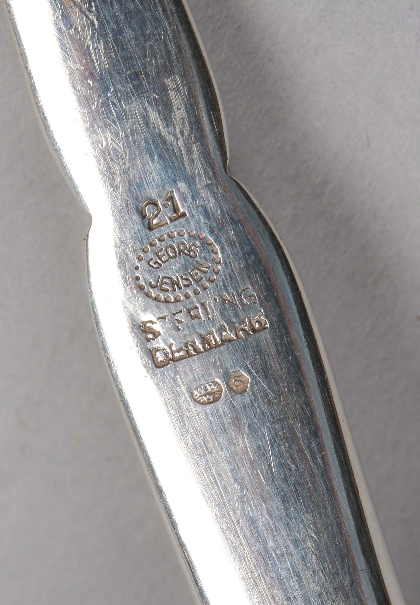 STRÖSKED, silver. Georg Jensen, Danmark.
