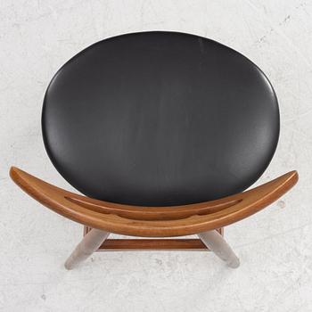 Ejvind A. Johansson, an 'Eye chair', Ivan Gern Møbelfabrik, Denmark, 1960's.