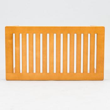 ALVAR AALTO, A '153B' bench for Artek 2004.