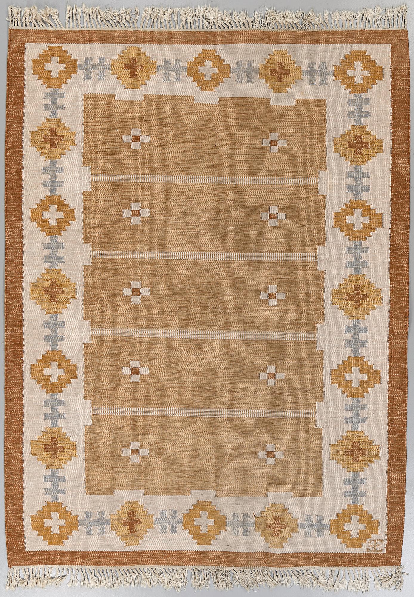 MATTA, rölakan, monogramsignerad, 1900-talets andra hälft, 175x235 cm.