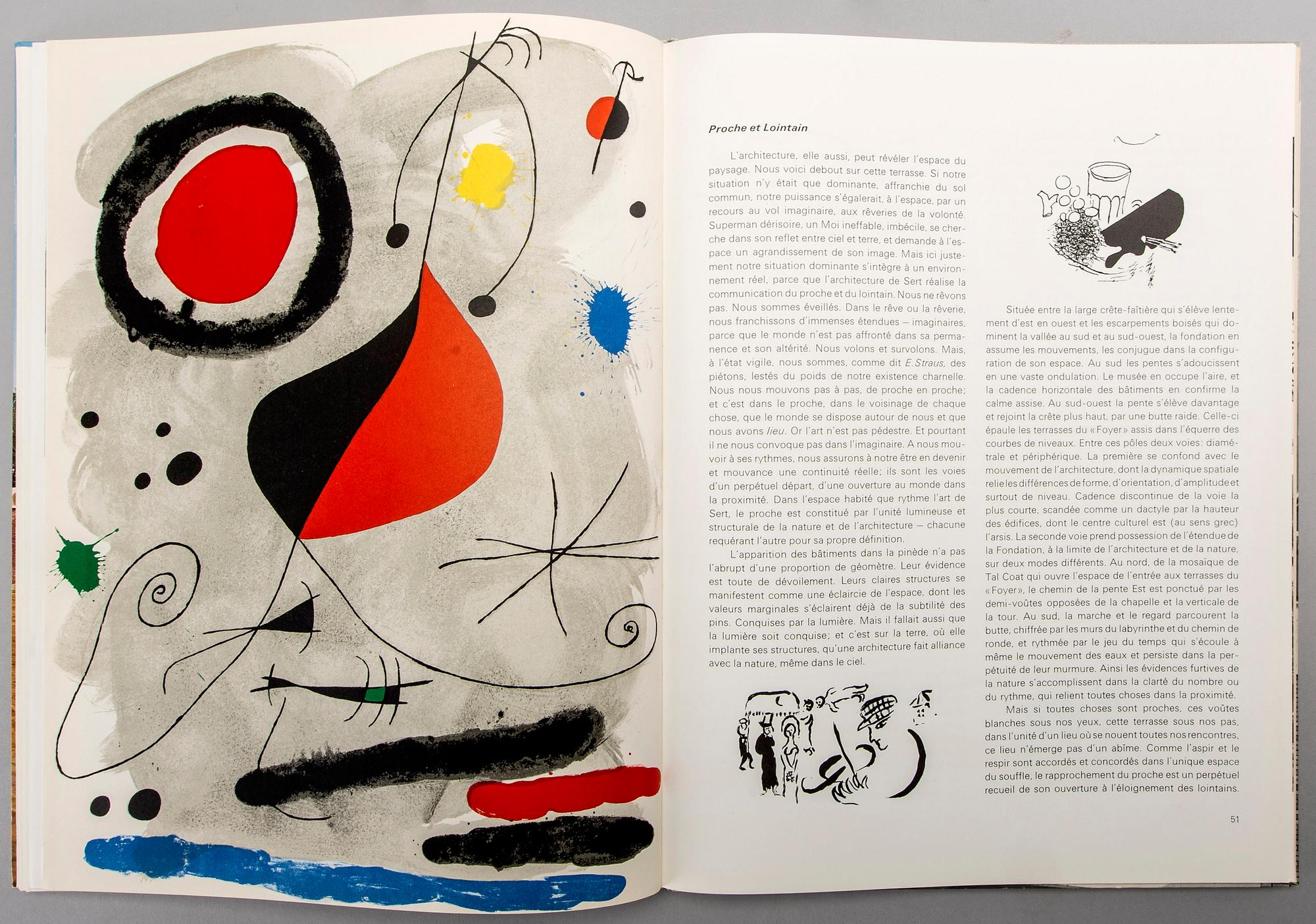 Derrière le Miroir nr 148 1964, "Fondation Marguerite et Aimé Maeght a Saint Paul".