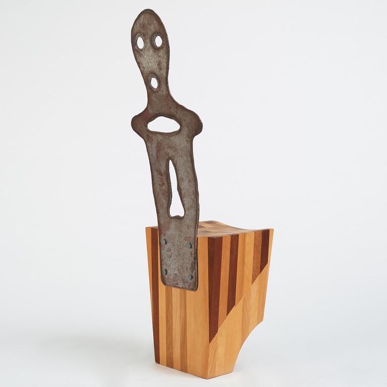 Bjørn Nørgaard, a "Stolskulptur" (Sculptural Chair), ed. 1/19, Källemo, Värnamo post 1995.