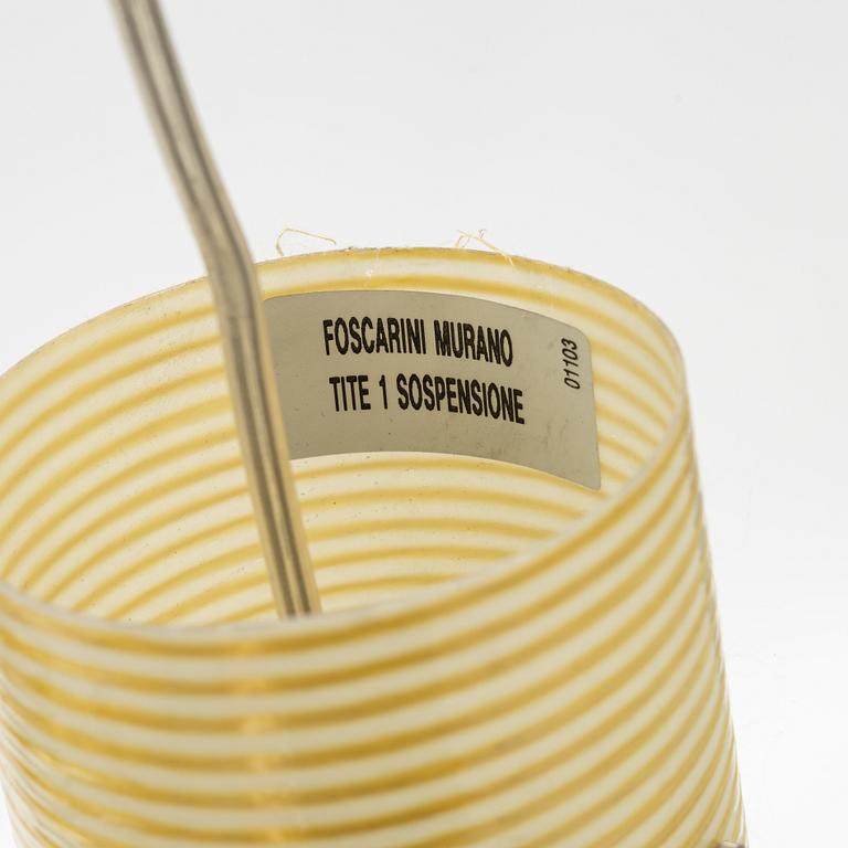 A pair of ceiling lamps by Marc Sadler for Foscarini, Italy, early 2000s.