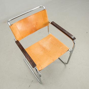 MARCEL BREUER, karmstol, "B34", Thonet.
