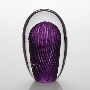 Joonas Laakso, a glass sculpture signed J. Laakso OXIIII.