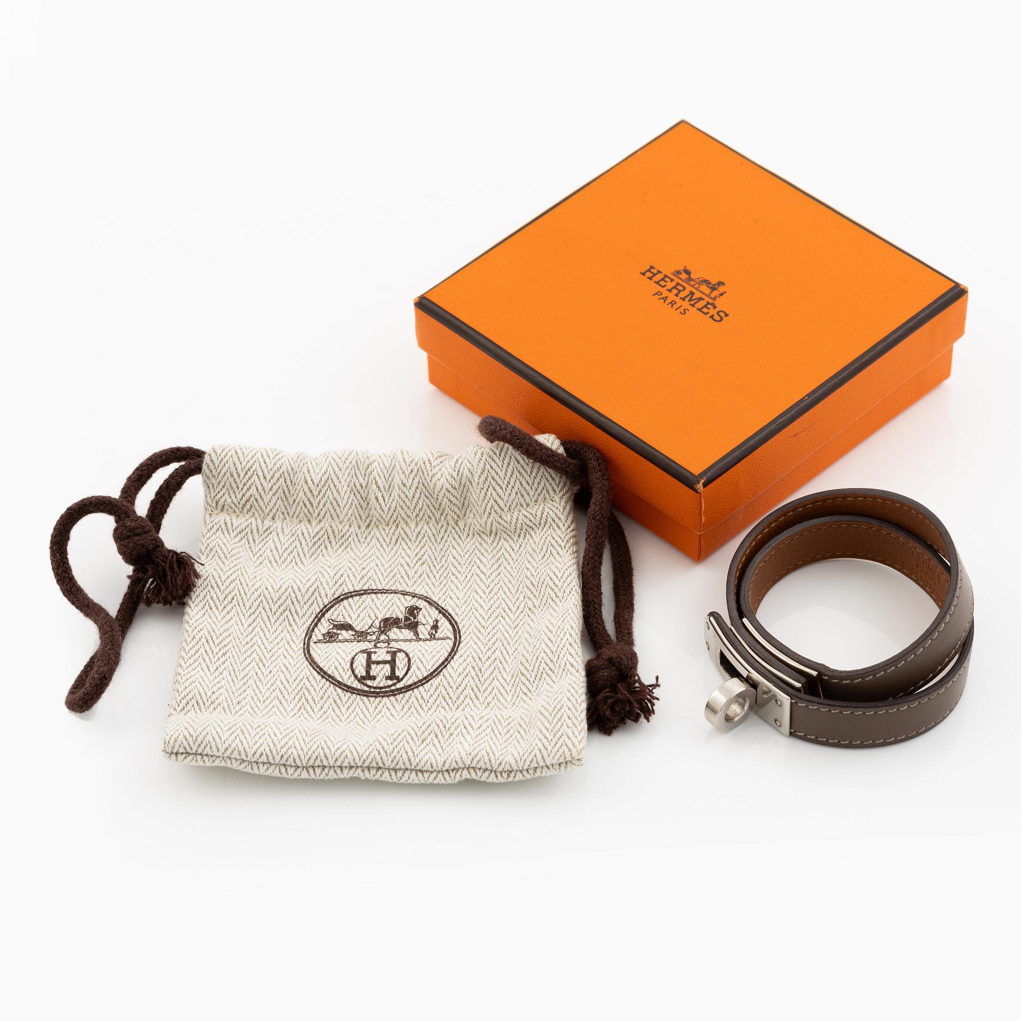 Hermès, armband, "Kelly Double Tour".