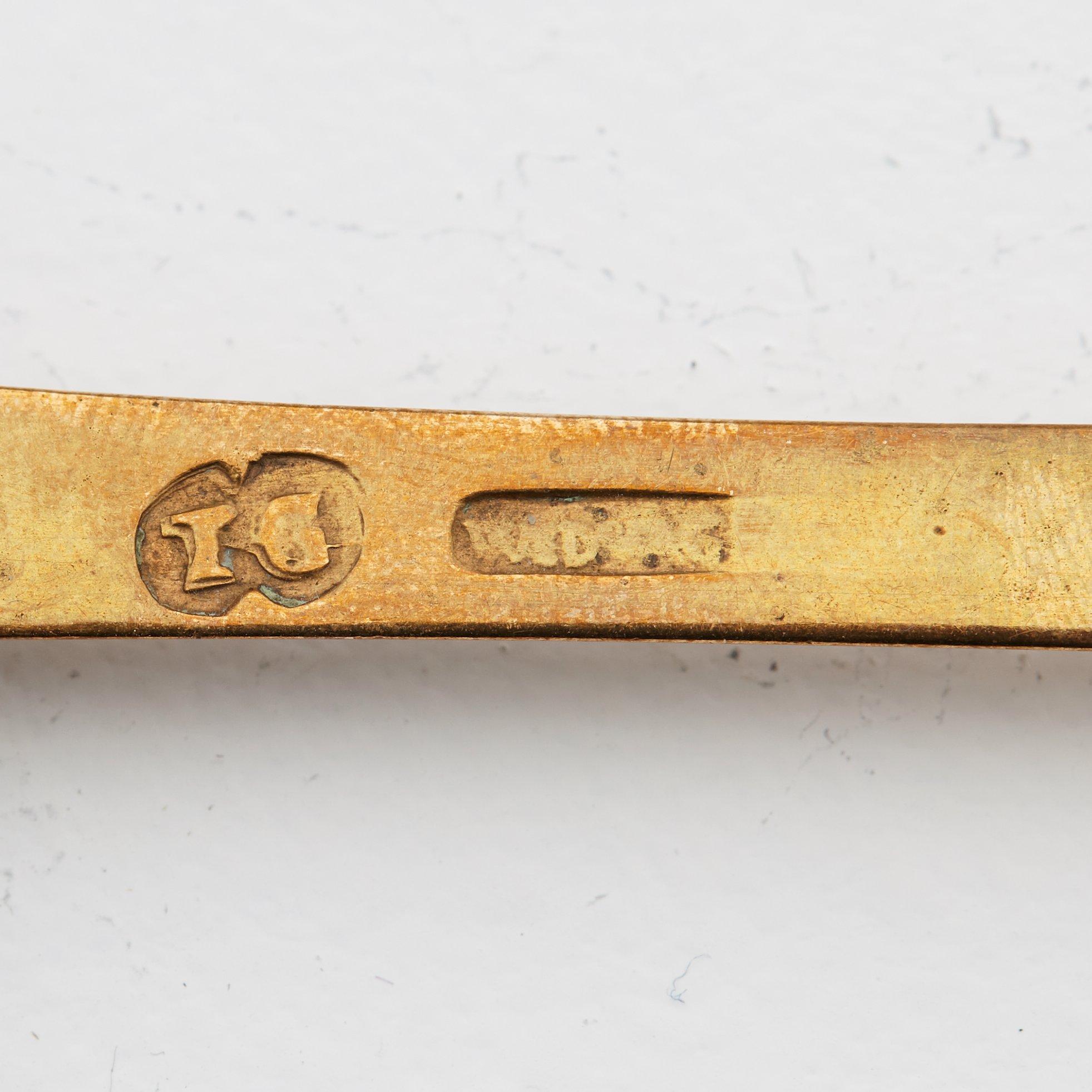 Two late Gustavian spoons by Isak Gråsten (1770-1821) Wedevågs bruk.