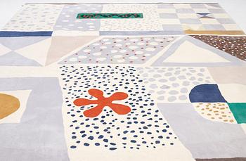 Josef Frank, matta, "Matta nr 1", handtuftad, Svenskt Tenn och Kasthall, ca 395 x 295 cm.