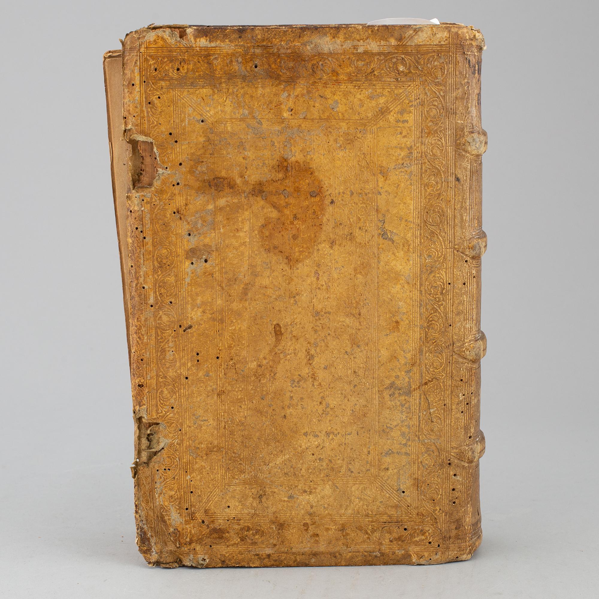 BOOK, Printed by Froben, 1521.