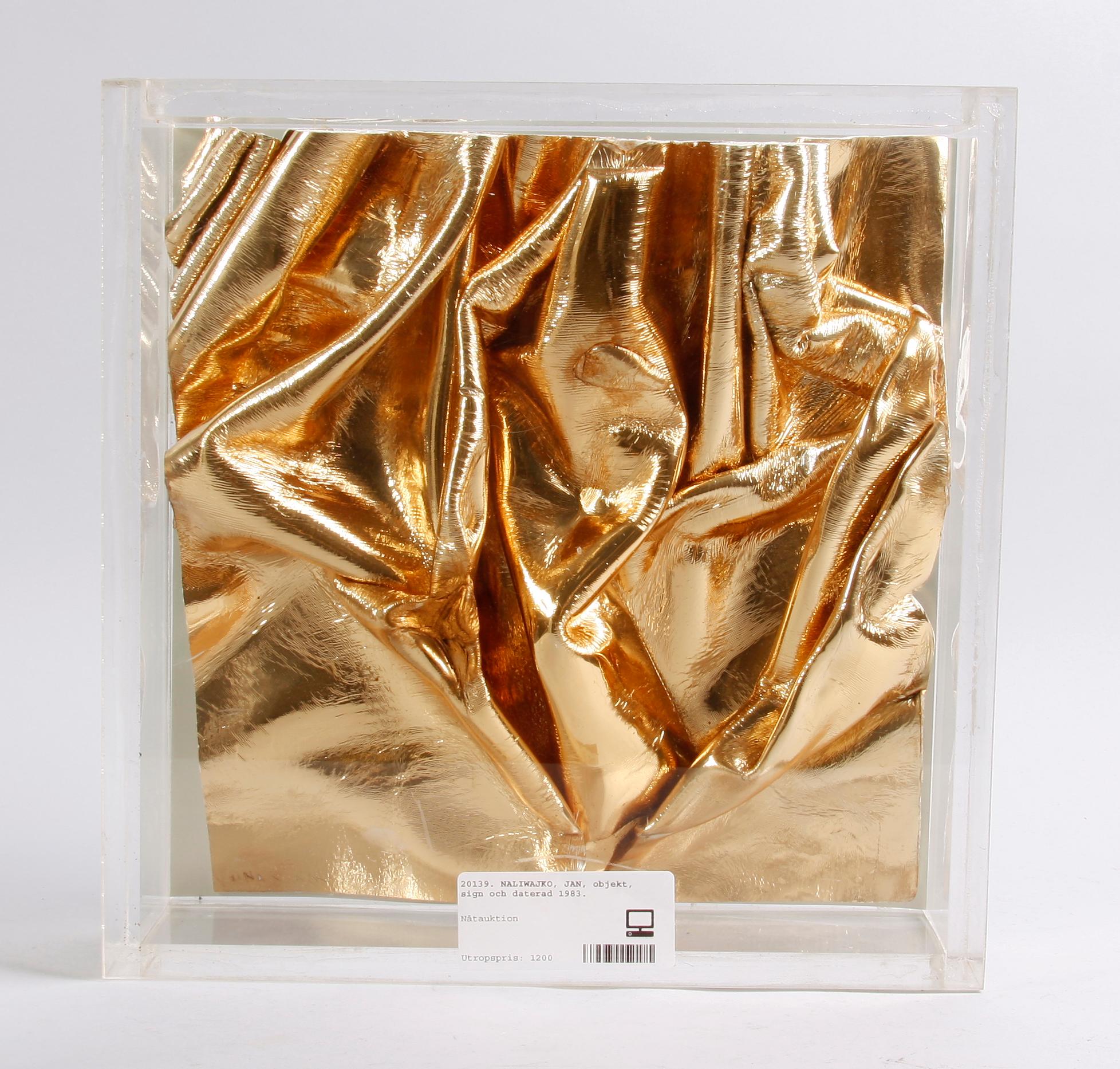 NALIWAJKO, JAN, objekt, sign och daterad 1983.