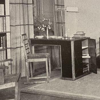 Axel Einar Hjorth, a pair of "Oh Boy" dining chairs, Nordiska Kompaniet, 1931.