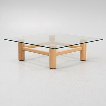 Chris Martin, a 'Boundary' glass and beech coffee table, Massproductions.