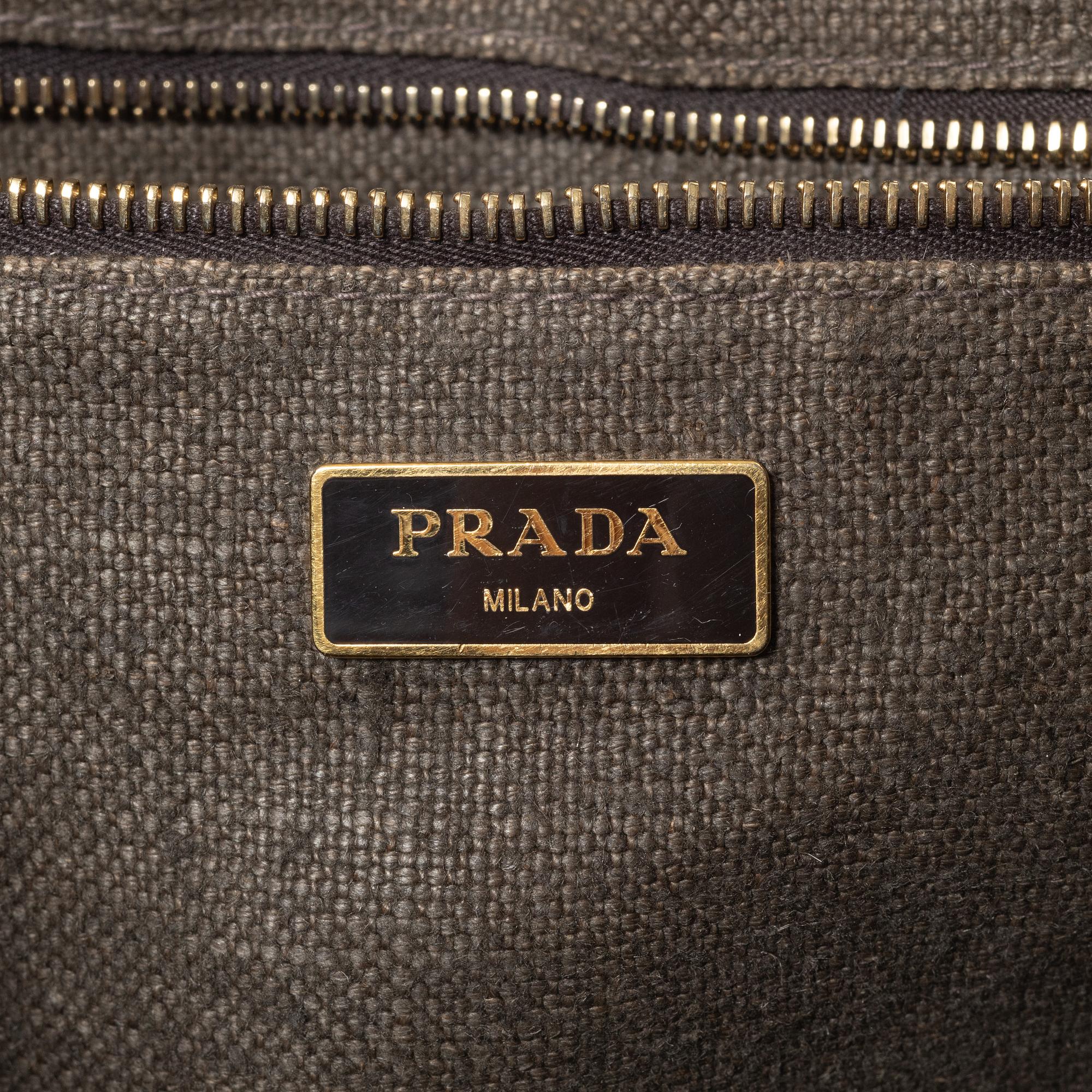 Prada, bag, "Canapa".