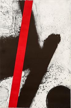 Luis Feito, Untitled.