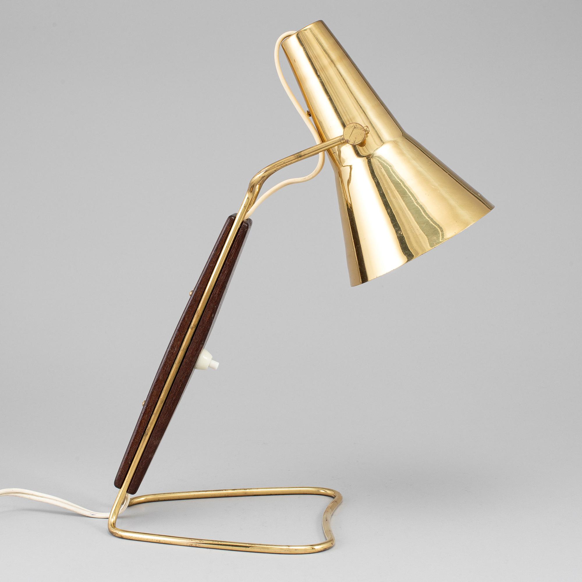 HANS BERGSTRÖM, a model no E1147 table lamp, Asea, 1950s.