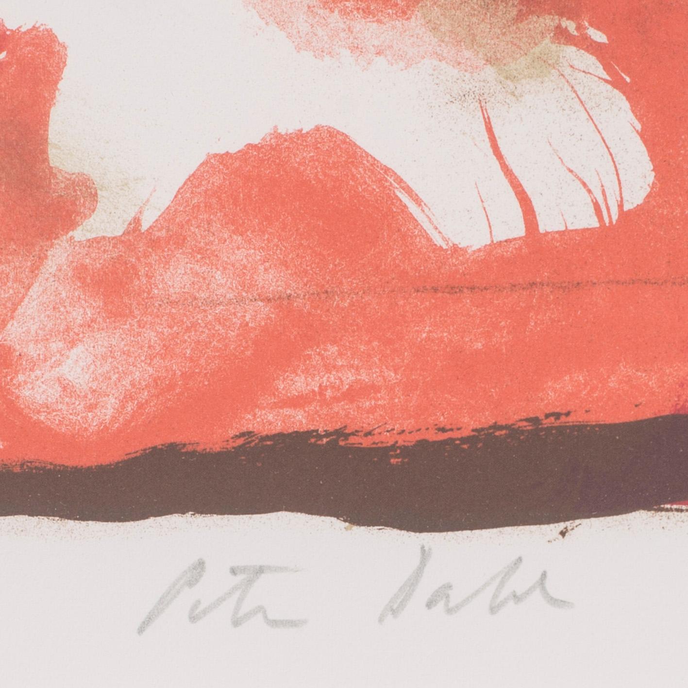 PETER DAHL, lithograph in colour, signed and numbered 32/210.